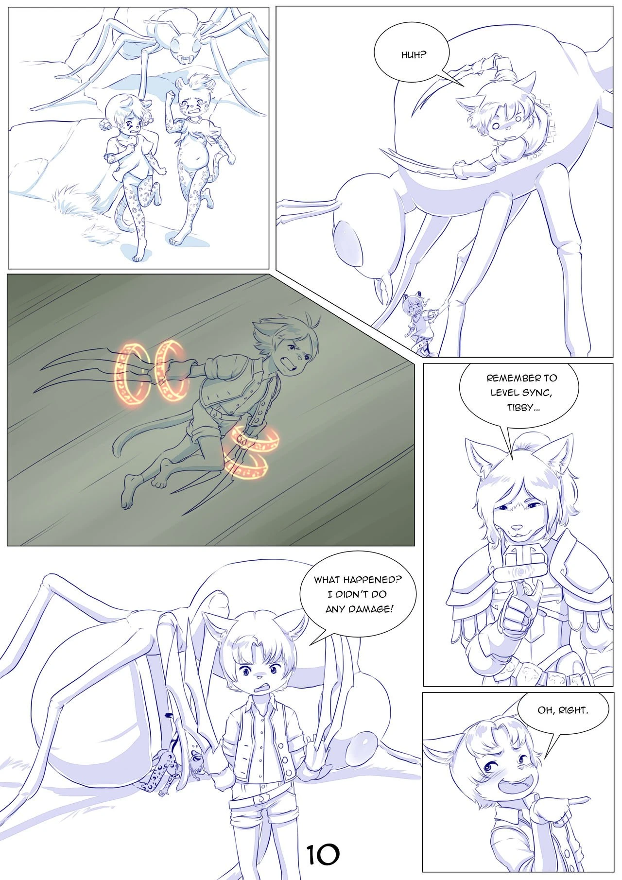 Furry Fantasy XIV Chapter 4 porn comic picture 11