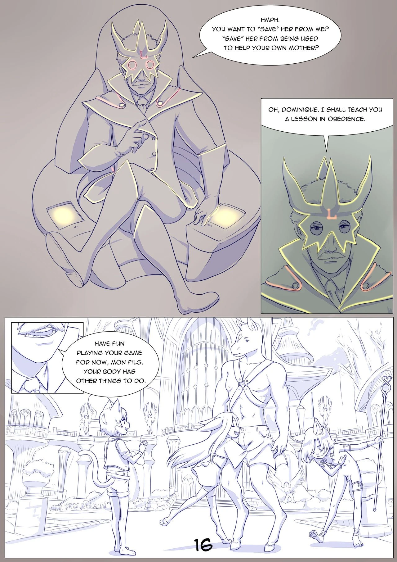 Furry Fantasy XIV Chapter 4 porn comic picture 17