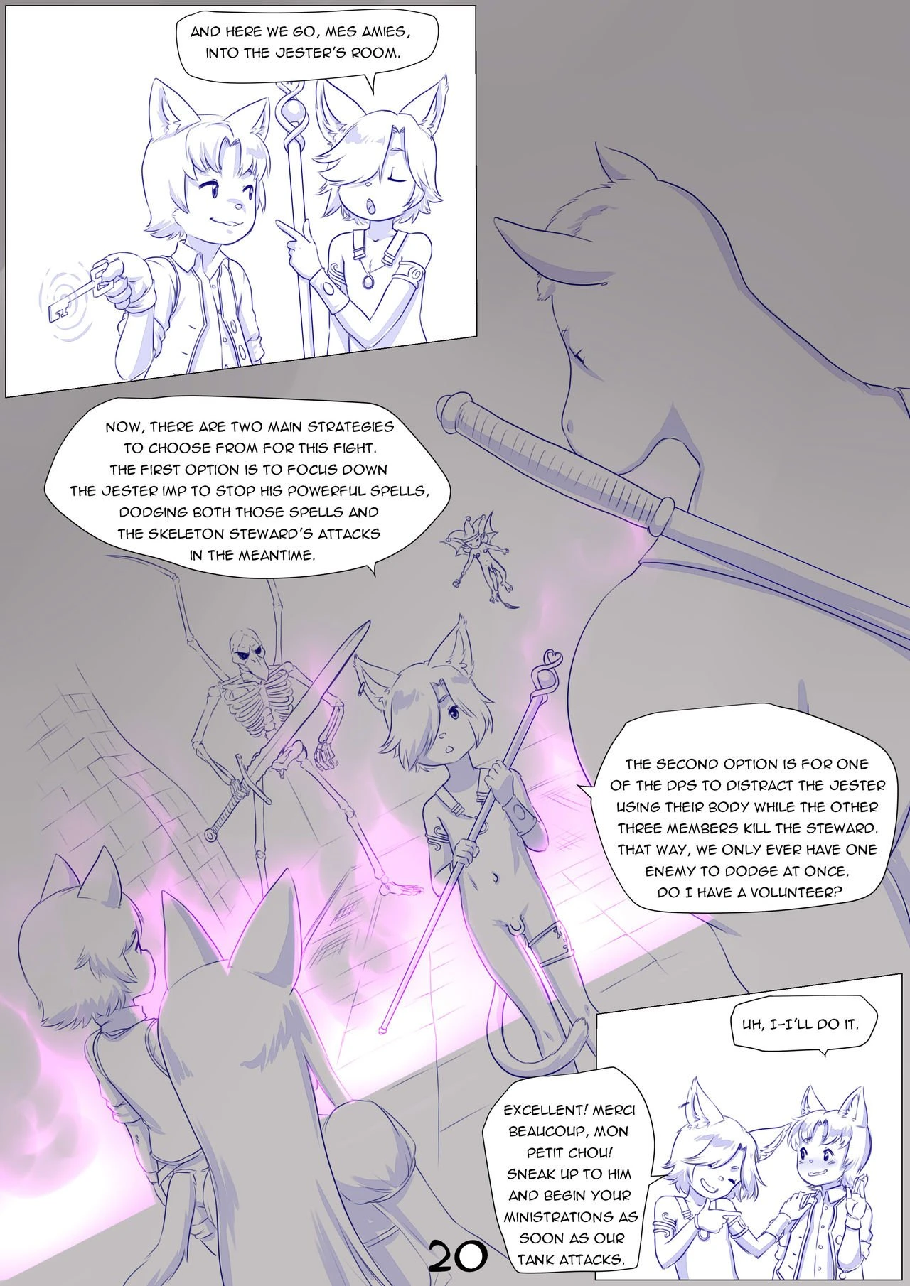 Furry Fantasy XIV Chapter 4 porn comic picture 21