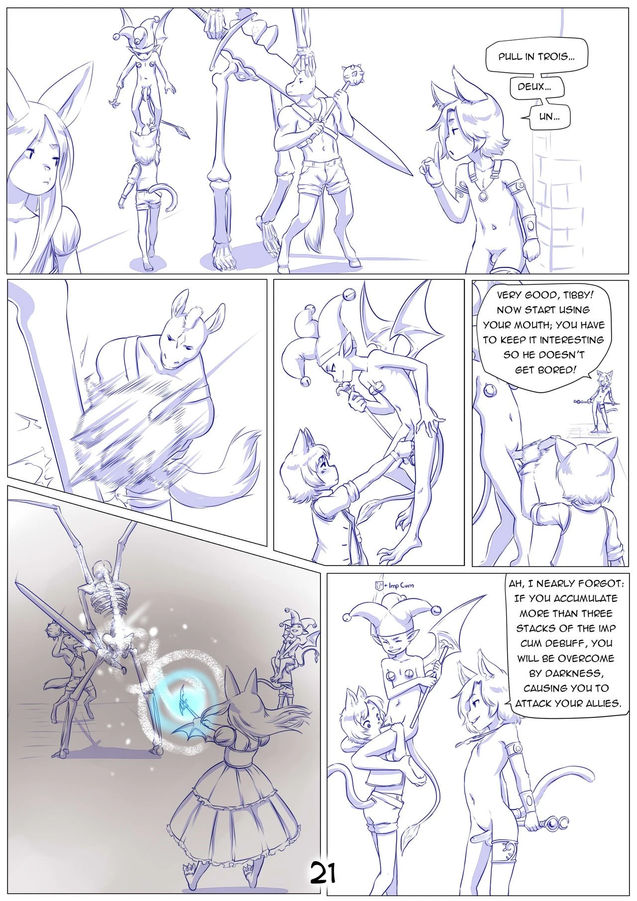 Furry Fantasy XIV Chapter 4 porn comic picture 22