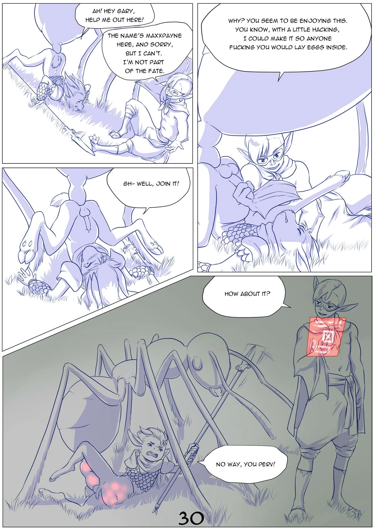 Furry Fantasy XIV Chapter 4 porn comic picture 31