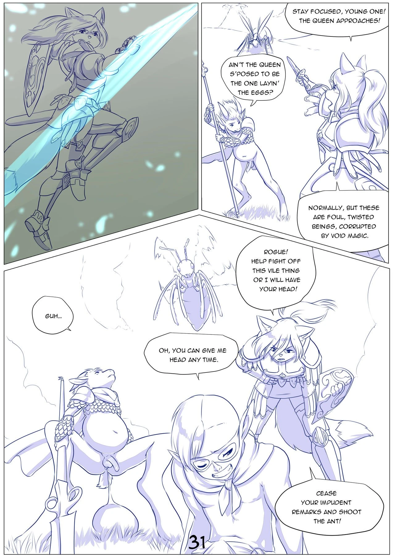 Furry Fantasy XIV Chapter 4 porn comic picture 32