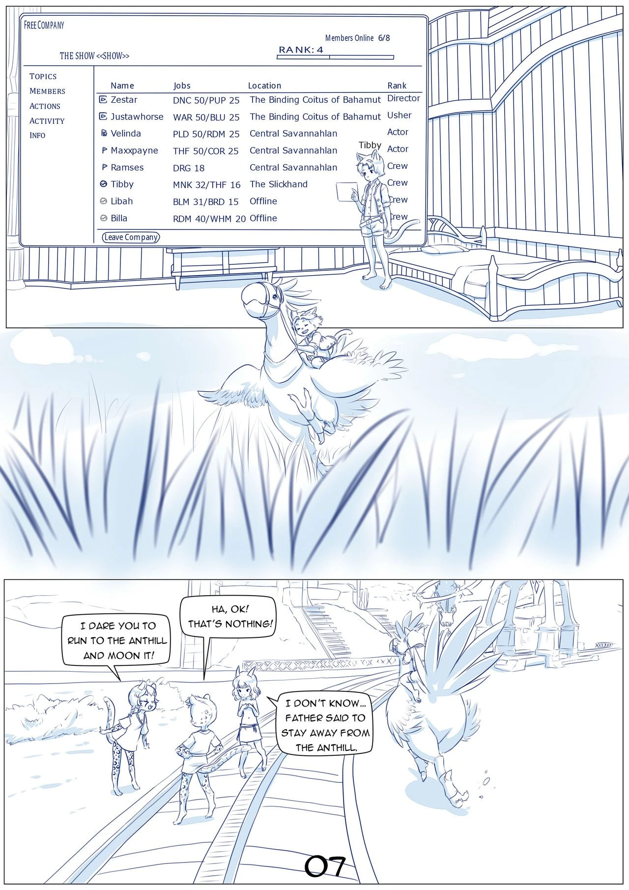 Furry Fantasy XIV Chapter 4 porn comic picture 8