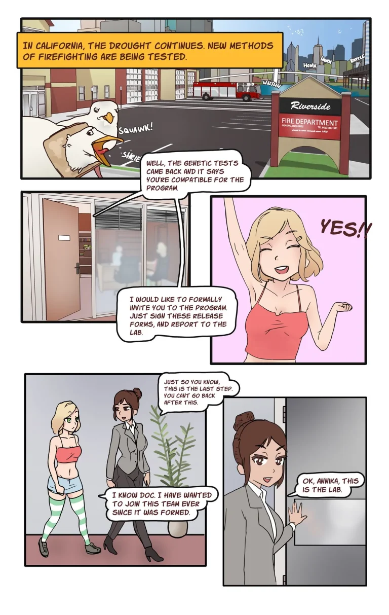 Futa FireFighters: Practical Applications: Training Day porn comic picture 2