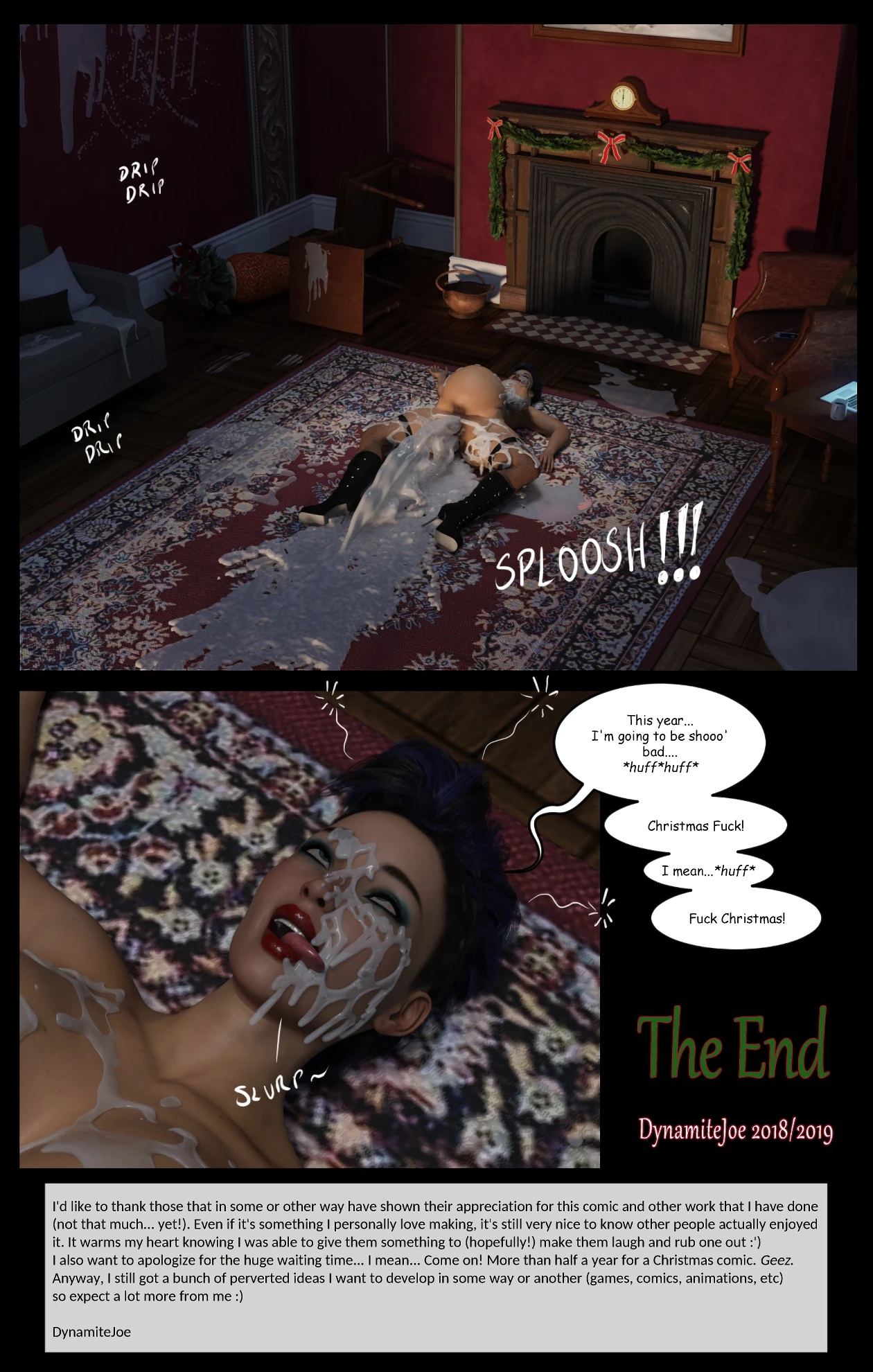 Futa Stories: A Very Bitchin' Christmas porn comic picture 21