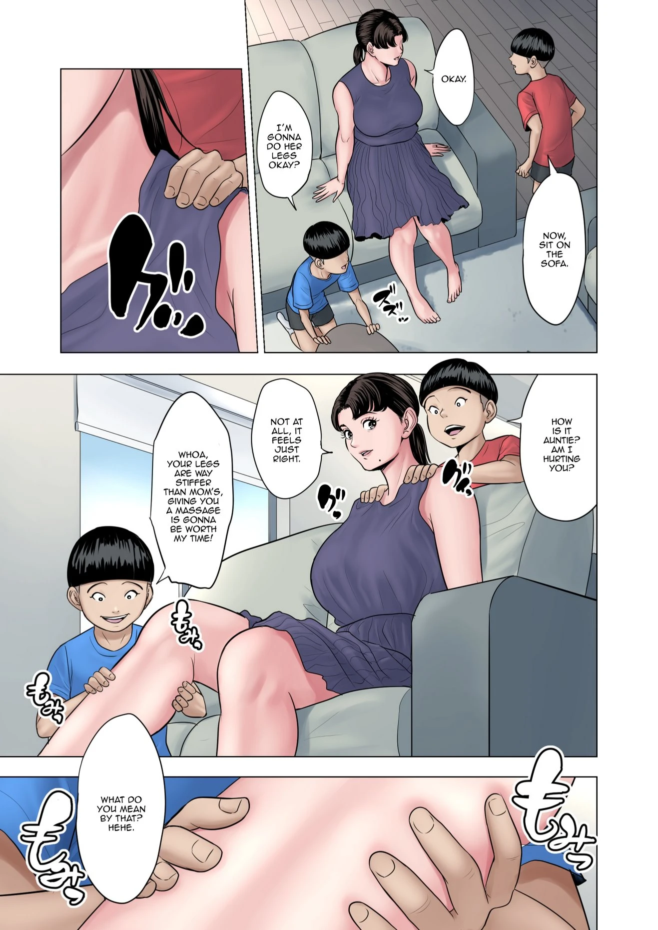 Futago no Oi no Oba Koukou porn comic picture 7
