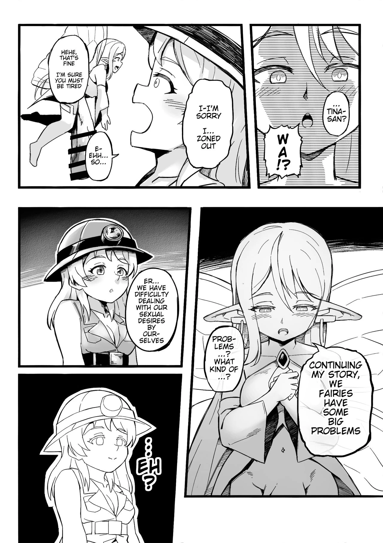 Futanari Fairy Forest porn comic picture 10