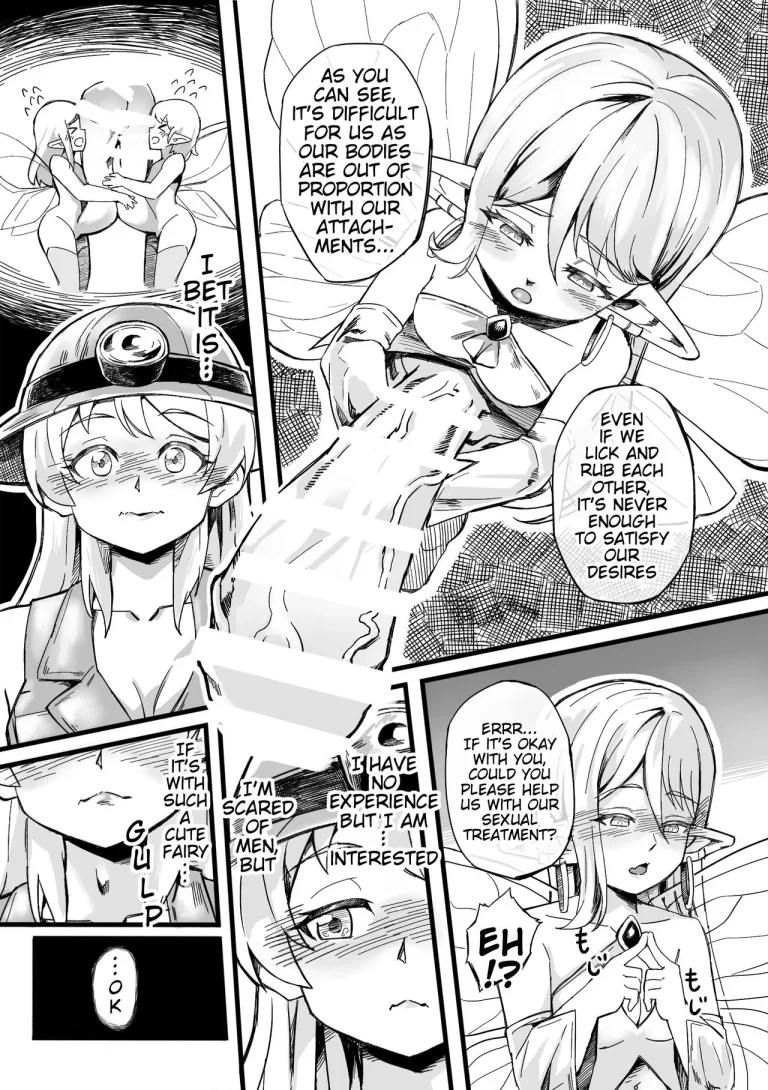 Futanari Fairy Forest porn comic picture 11