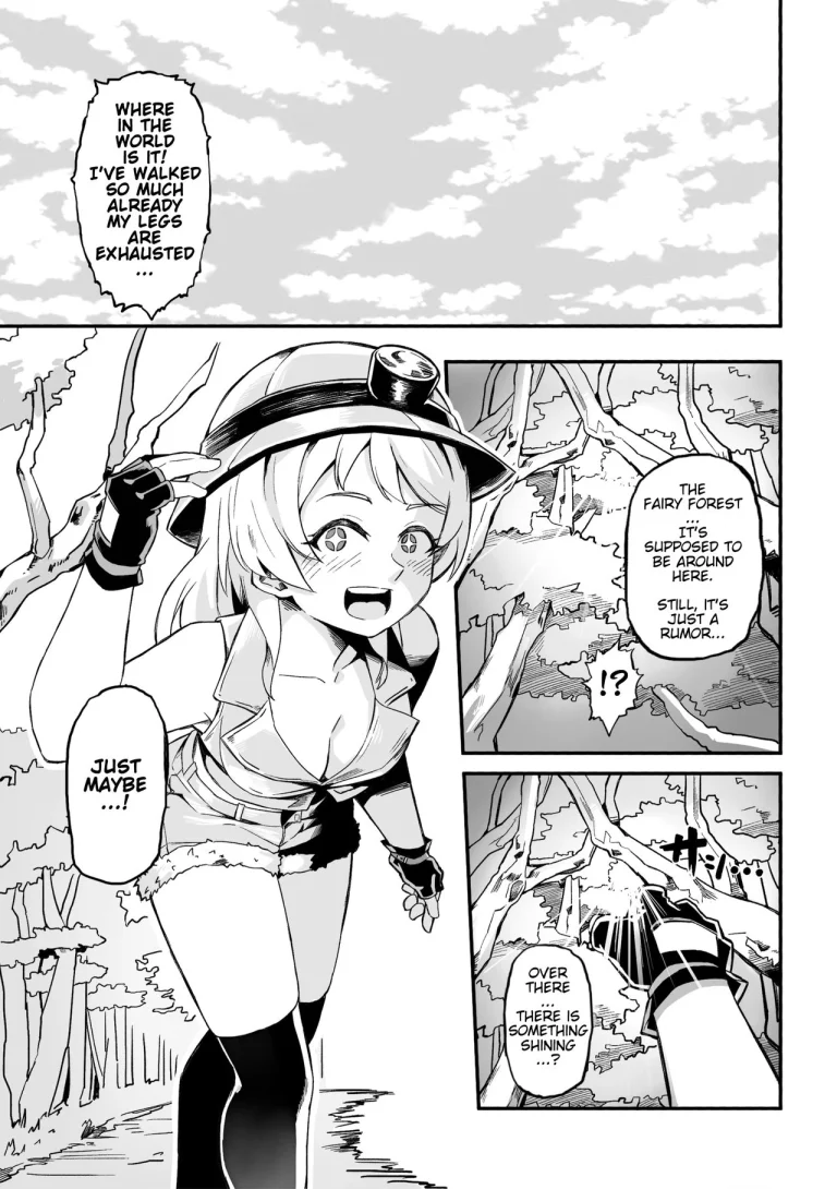 Futanari Fairy Forest porn comic picture 3