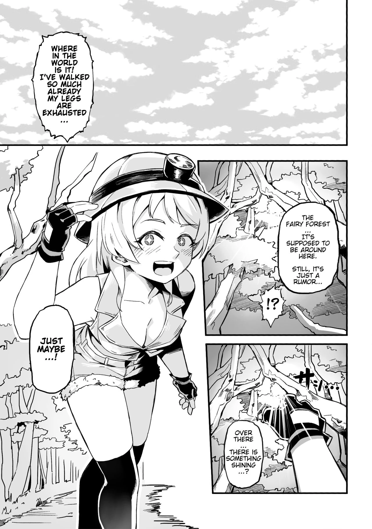 Futanari Fairy Forest porn comic picture 3