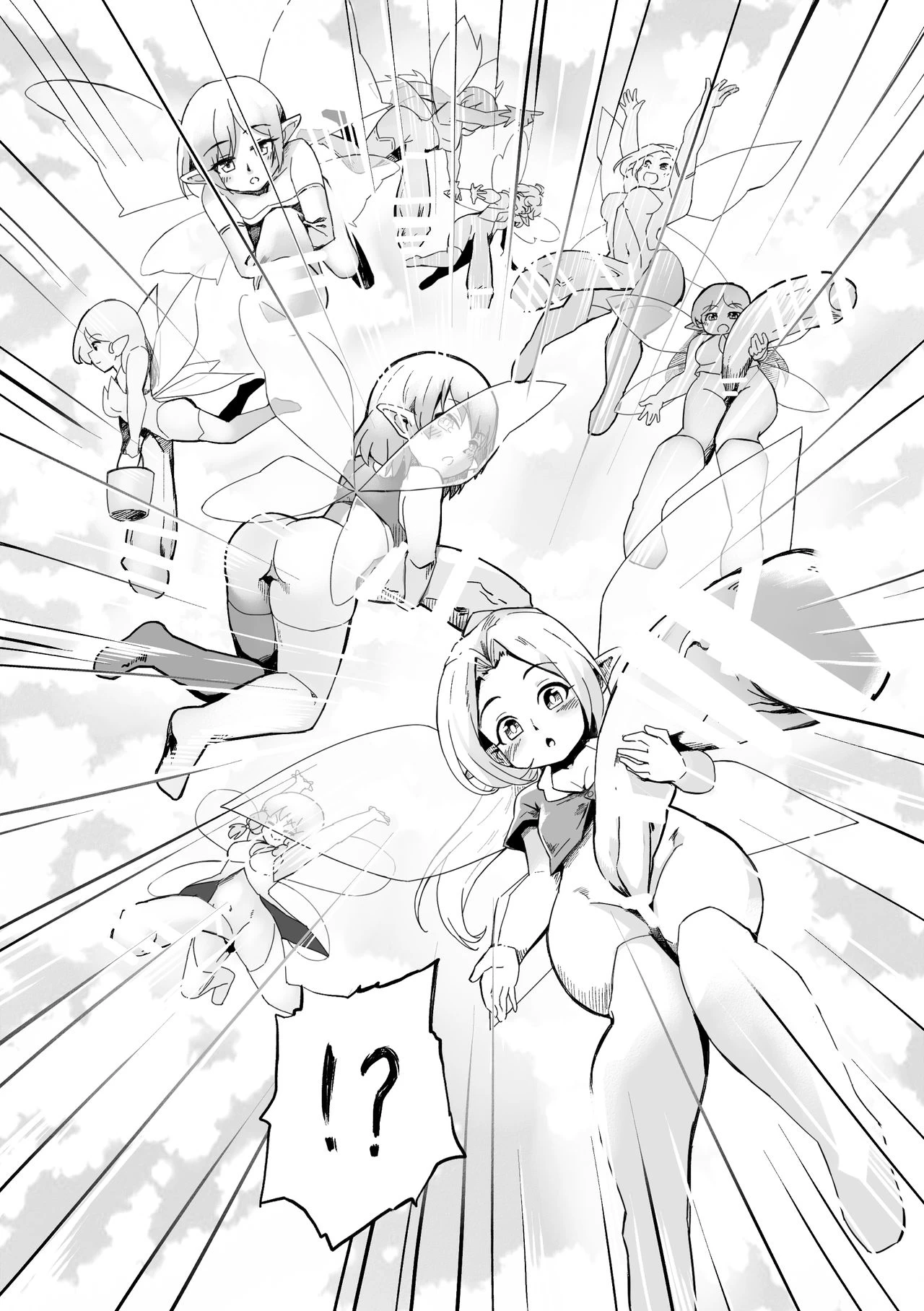 Futanari Fairy Forest porn comic picture 5