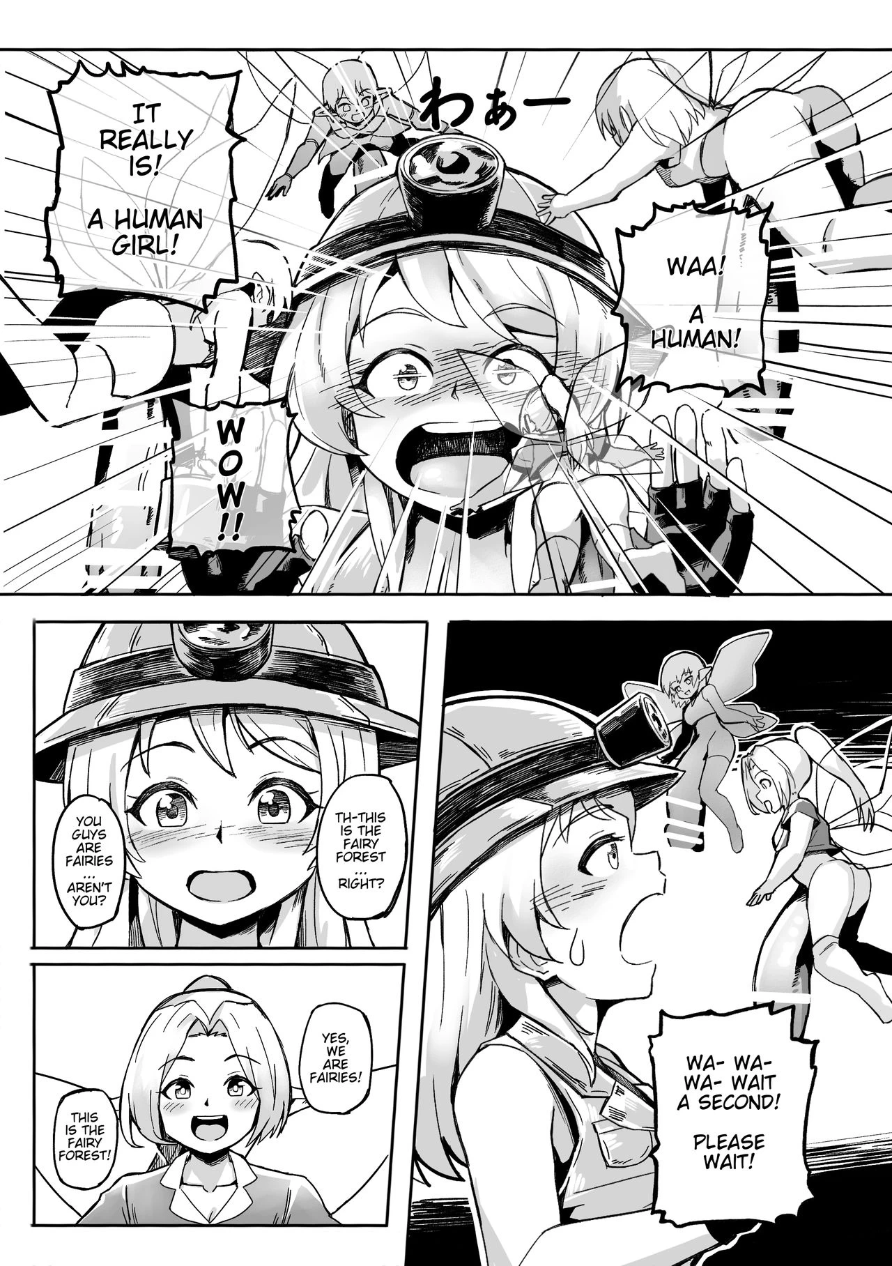 Futanari Fairy Forest porn comic picture 6