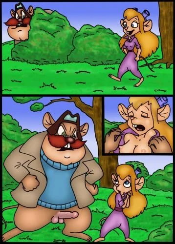 Gadget Hackwrench Loves Cocks Boys porn comic picture 1
