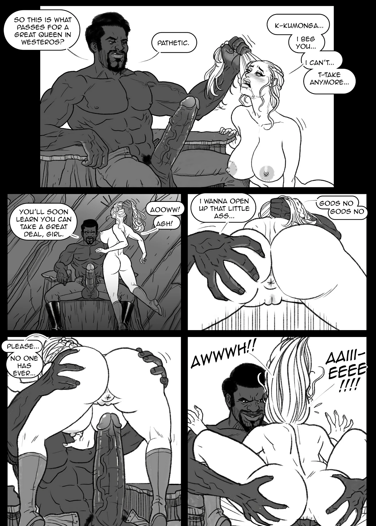 Game of Thrones- Blacked porn comic picture 12