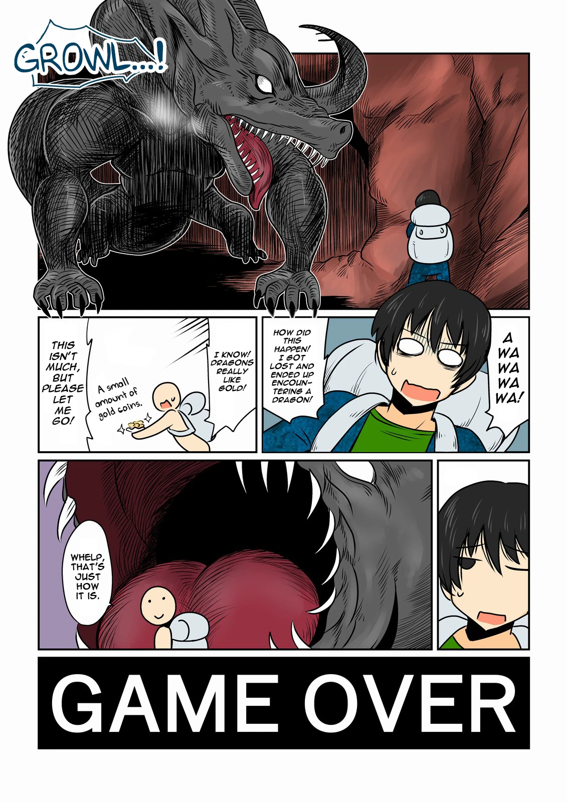 Game Over -Black Dragon Edition- porn comic picture 1