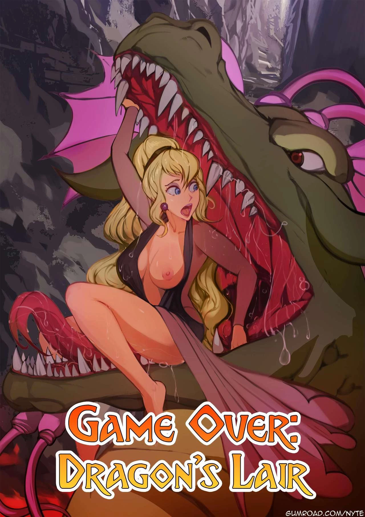 Game Over- Dragon’s Lair porn comic picture 1