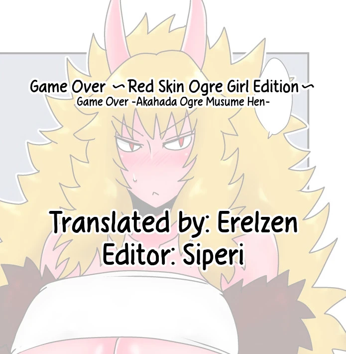 Game Over 〜Red Skin Ogre Girl Edition〜 porn comic picture 13