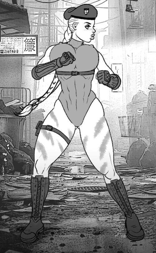 Game Over Girls: Cammy porn comic picture 2