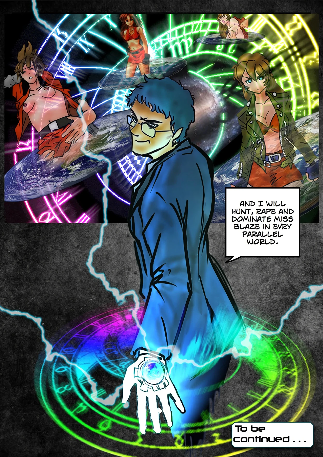 Gangbanging Blaze ep.0/SOR3J porn comic picture 11