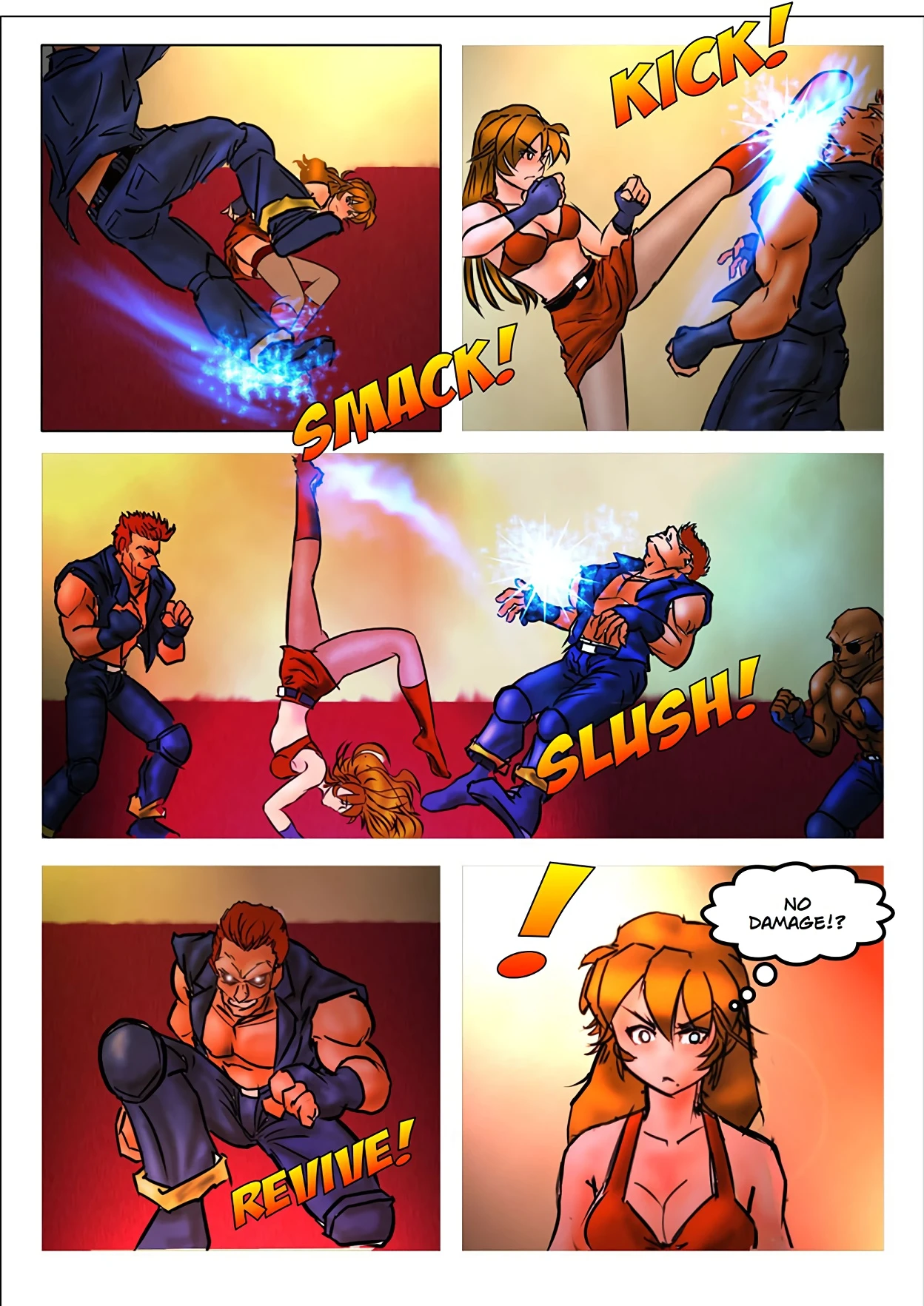 Gangbanging Blaze ep.0/SOR3J porn comic picture 3