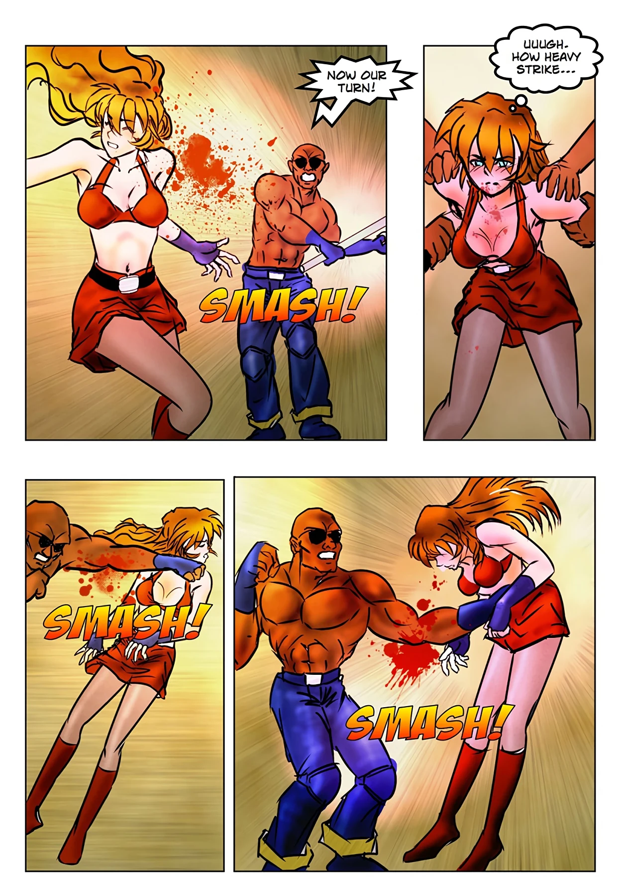 Gangbanging Blaze ep.0/SOR3J porn comic picture 4