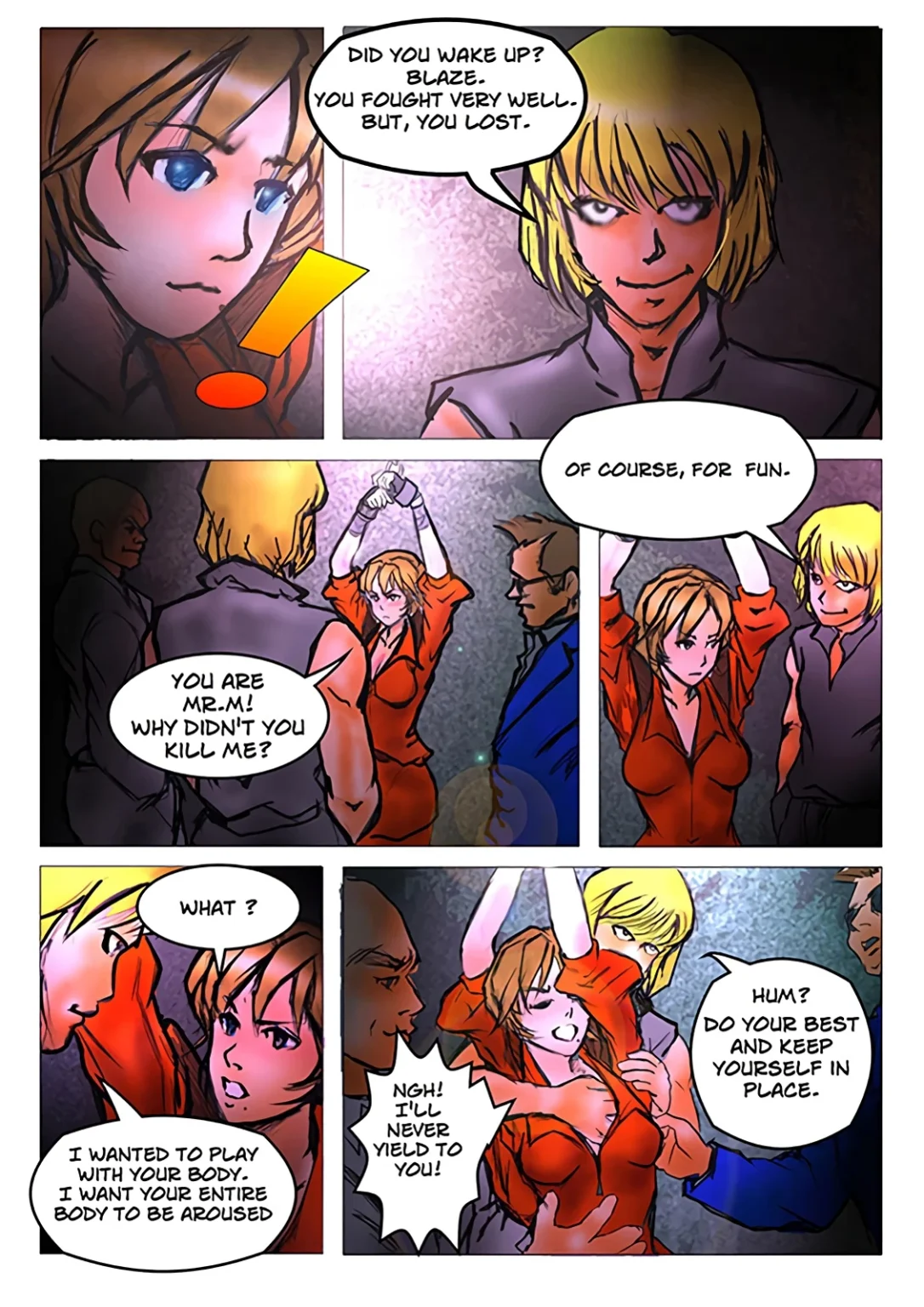 Gangbanging Blaze SOR1 porn comic picture 1