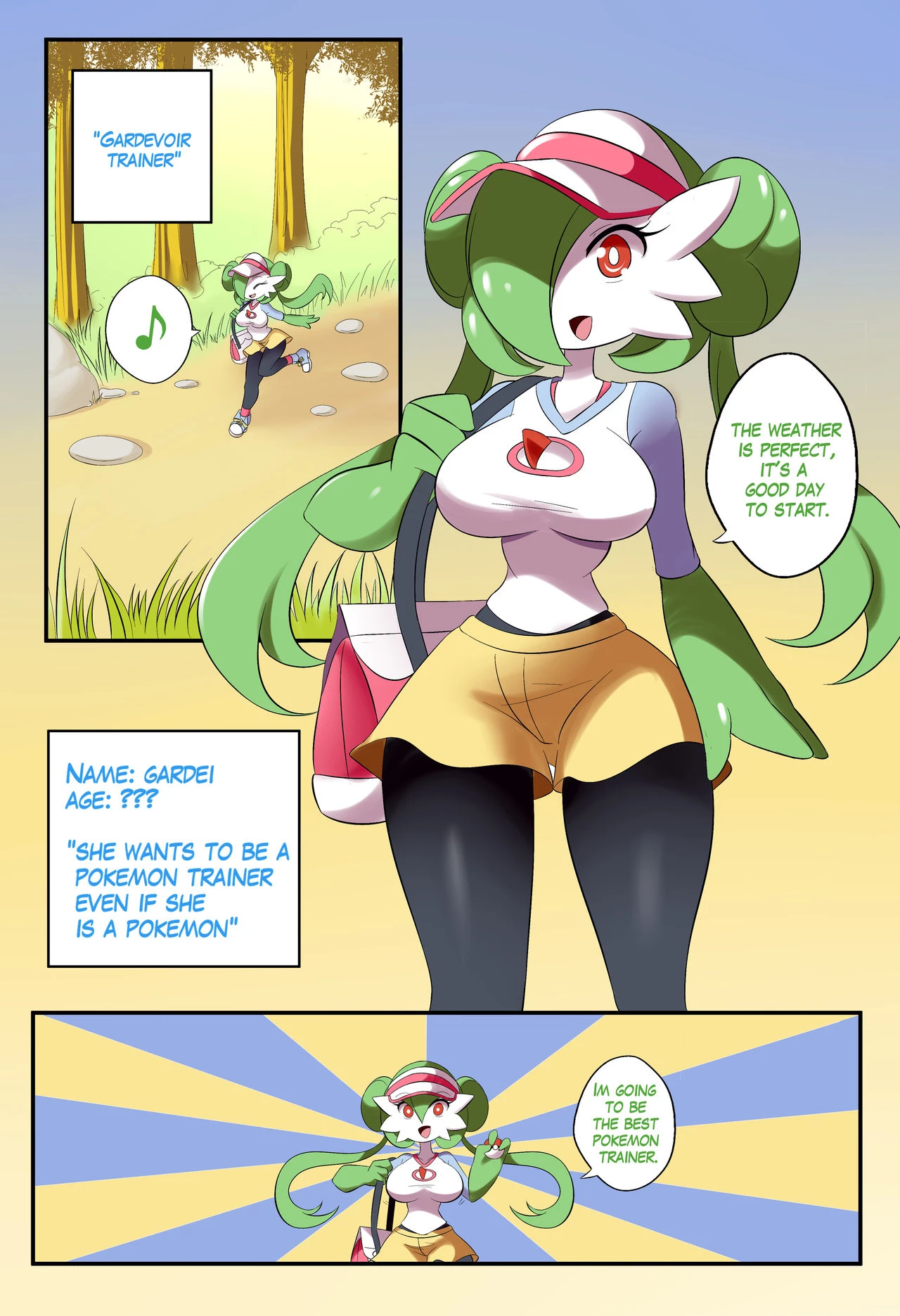 Gardevoir trainer porn comic picture 1