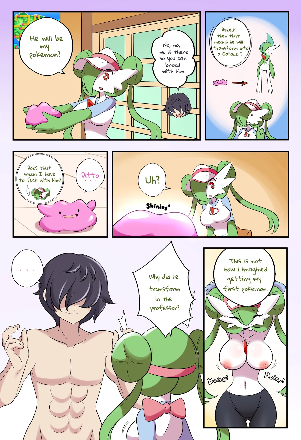 Gardevoir trainer porn comic picture 10