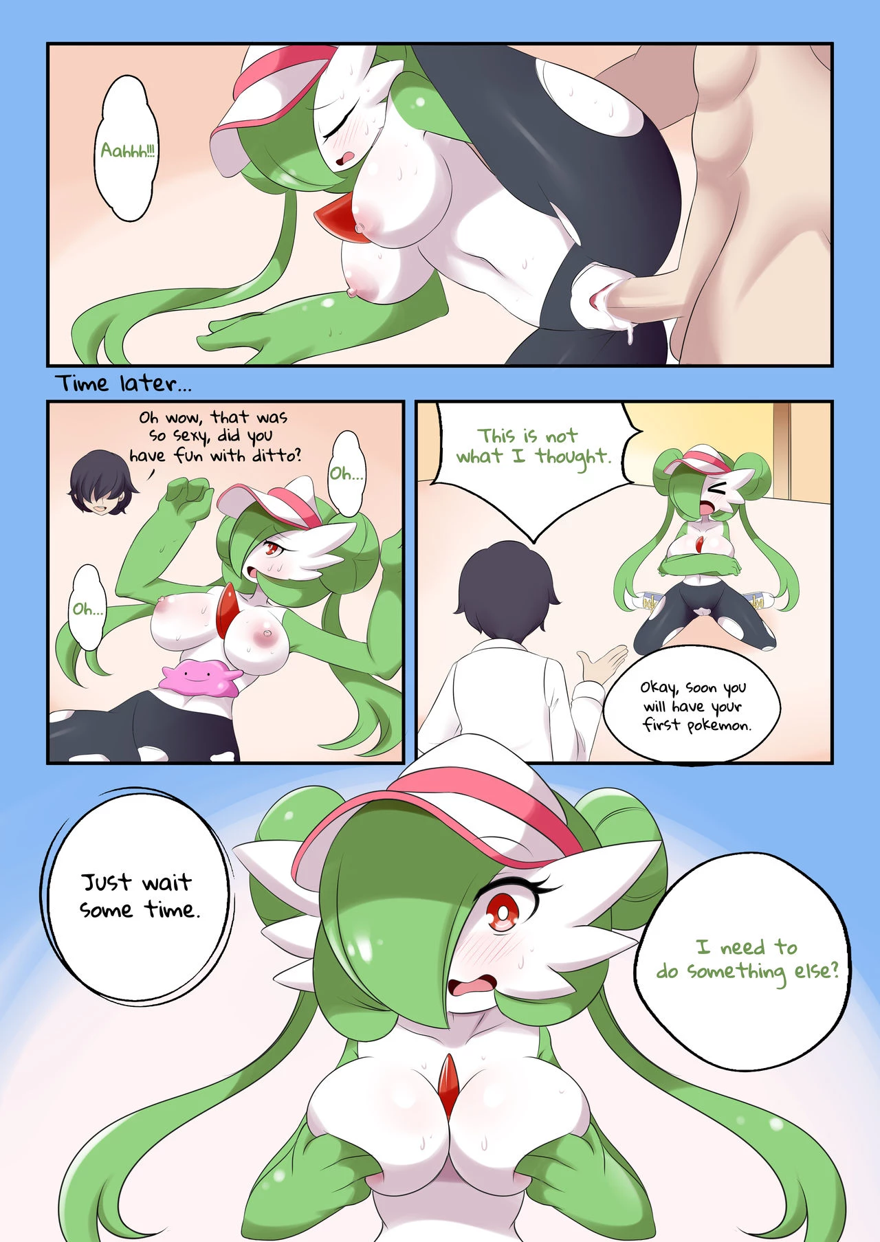 Gardevoir trainer porn comic picture 13