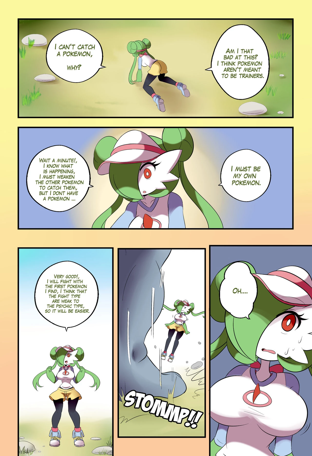 Gardevoir trainer porn comic picture 4