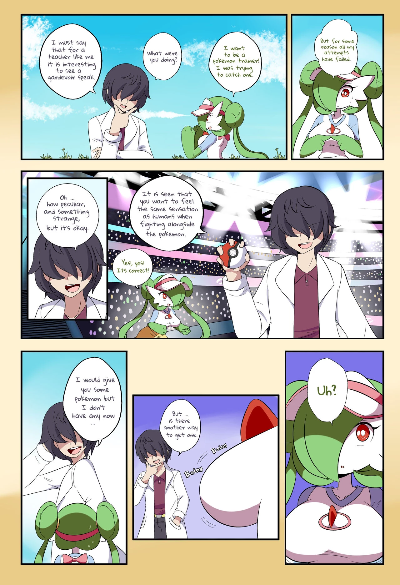Gardevoir trainer porn comic picture 8