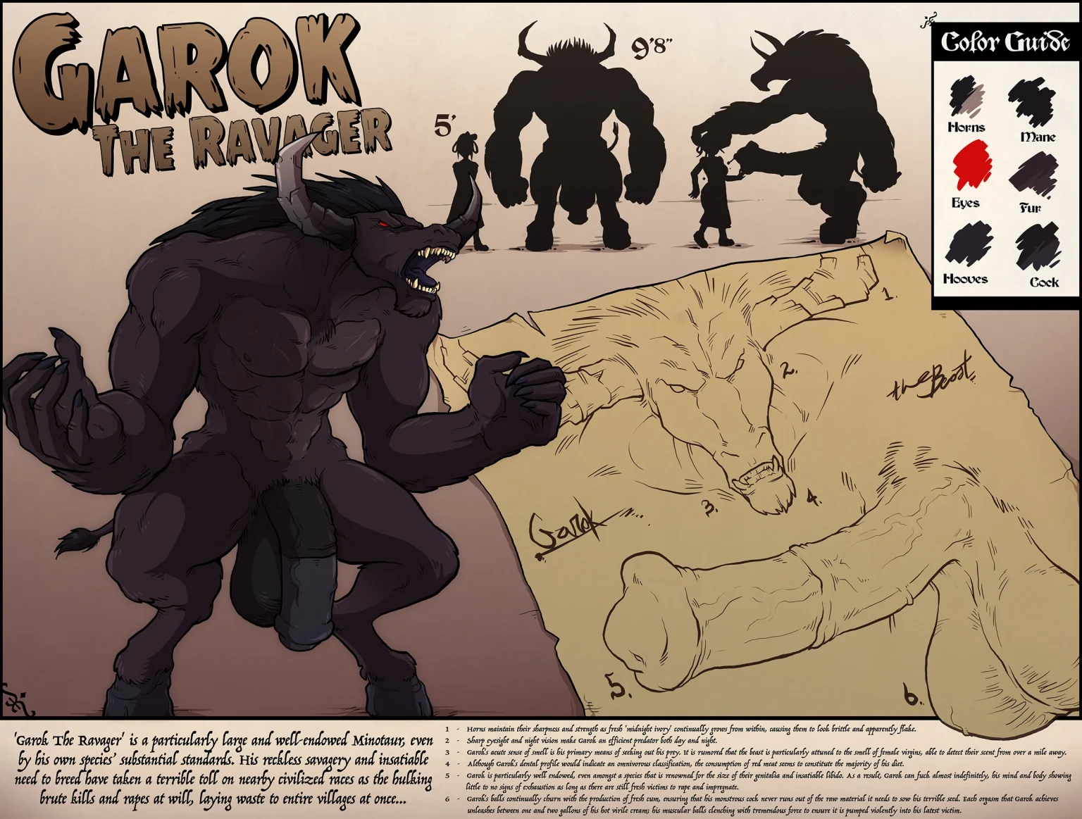 Garok the Ravager porn comic picture 1