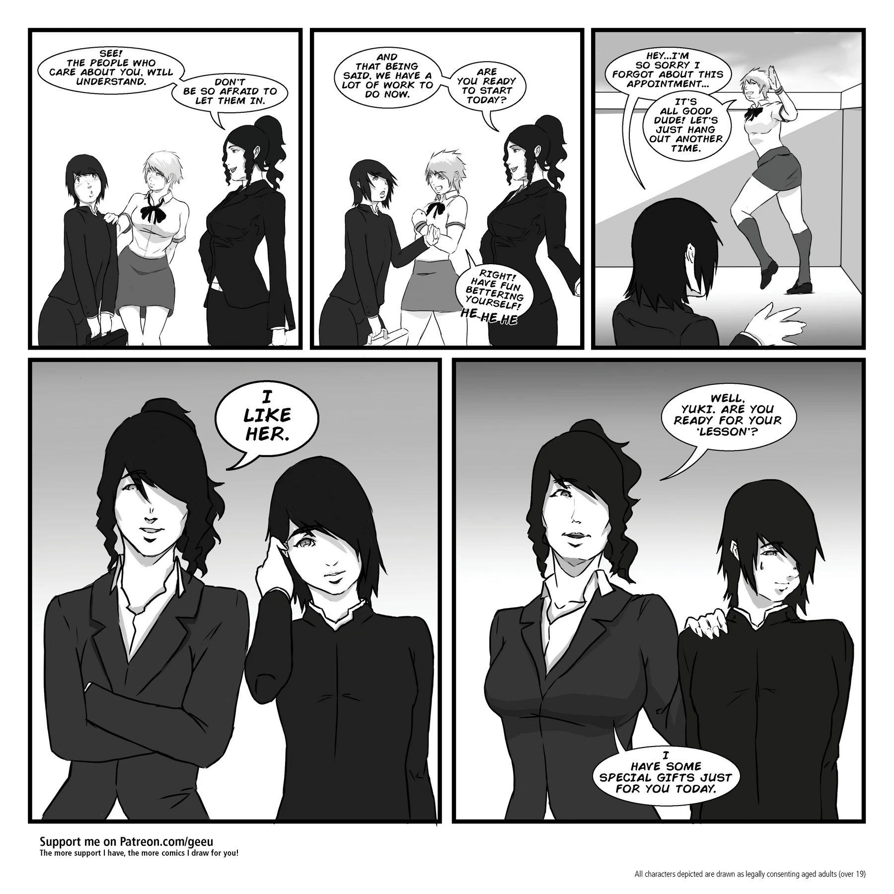 GeeU Presents Gender Neutral Creations 2 porn comic picture 11