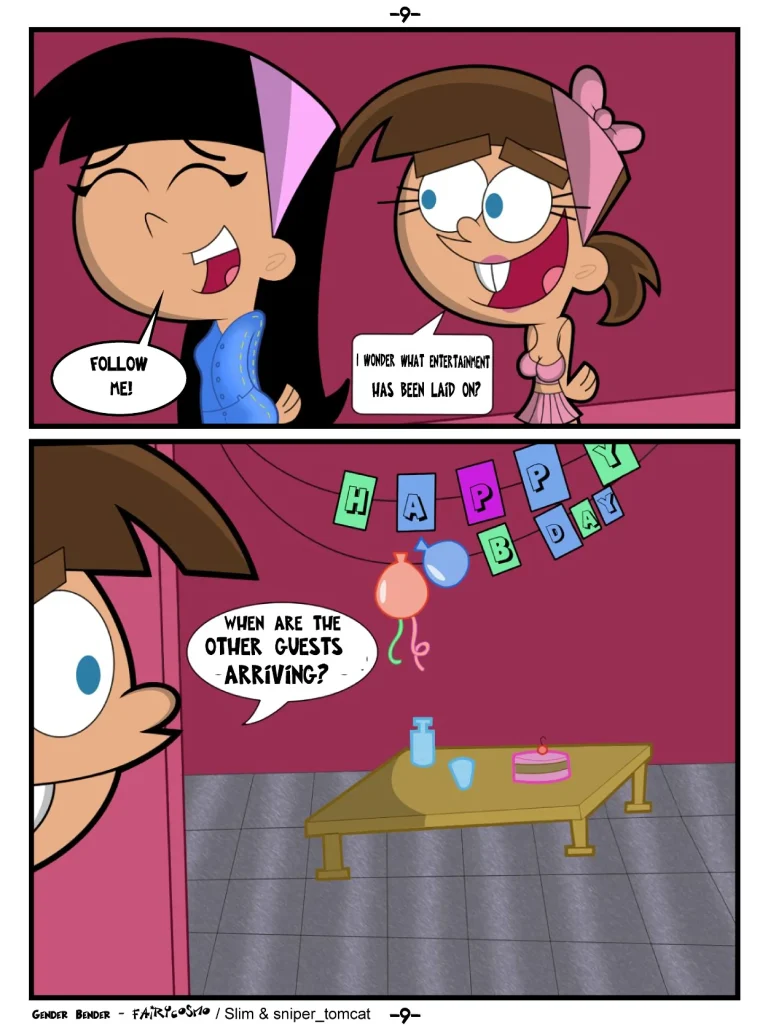 Gender Bender porn comic picture 10