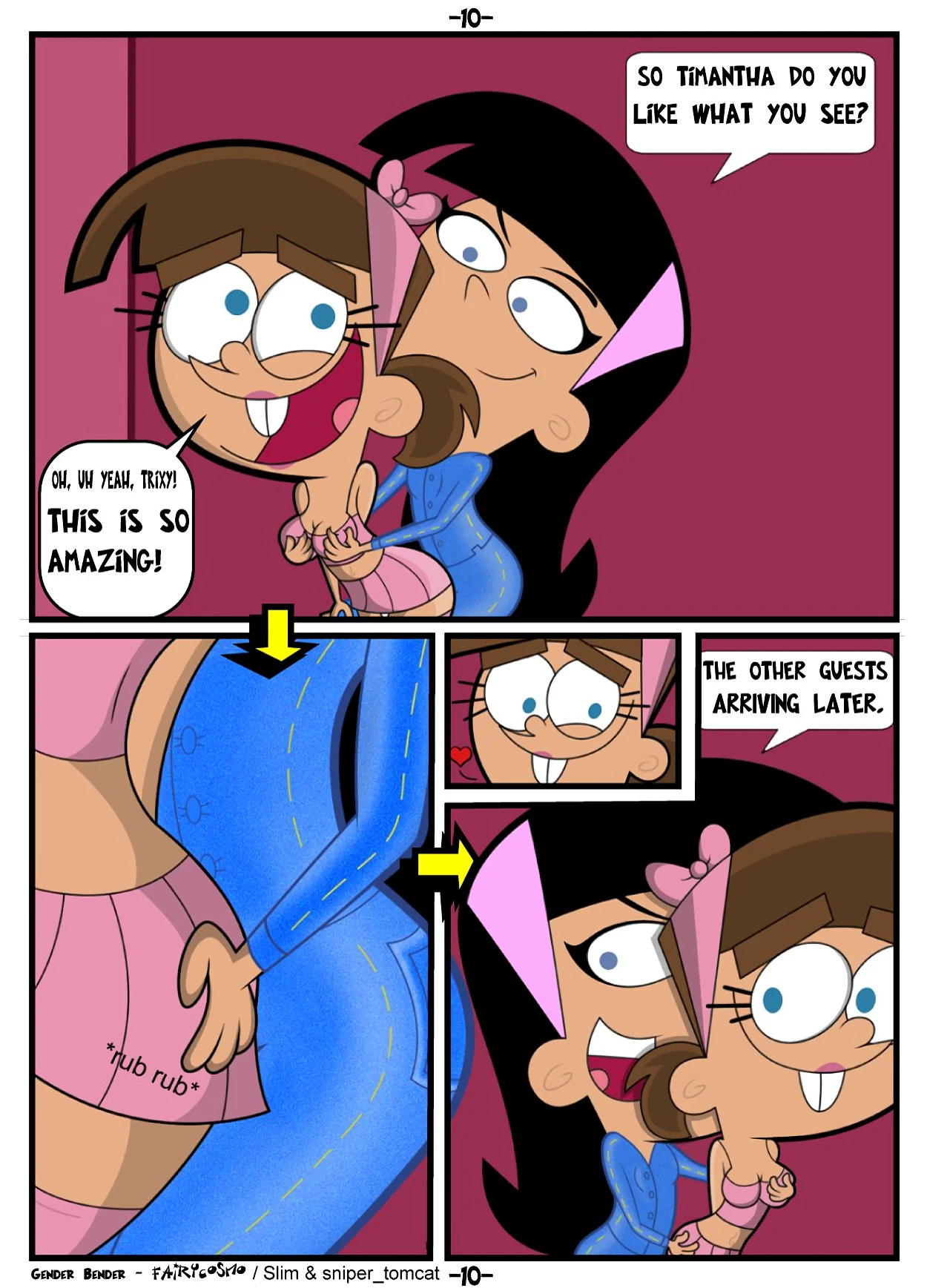 Gender Bender porn comic picture 11