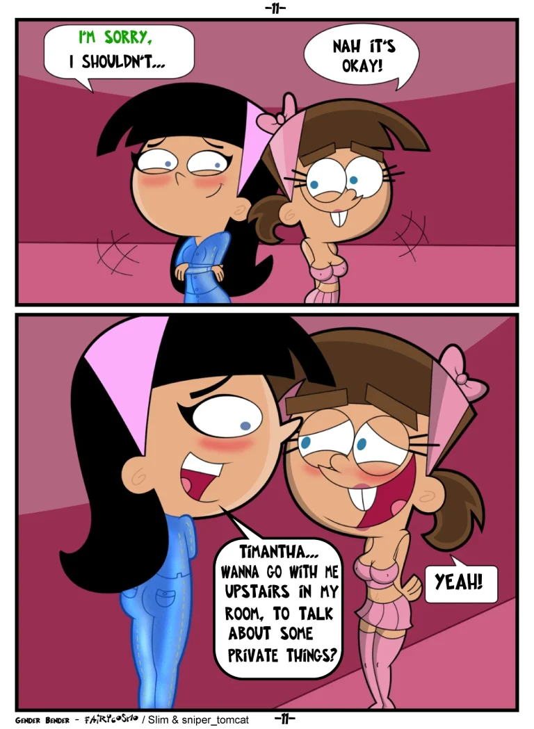 Gender Bender porn comic picture 12
