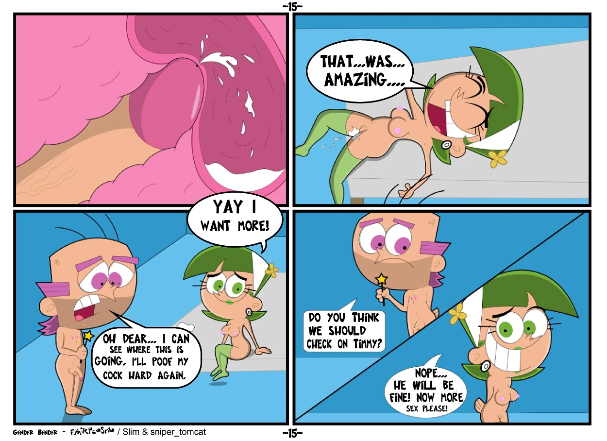 Gender Bender porn comic picture 16