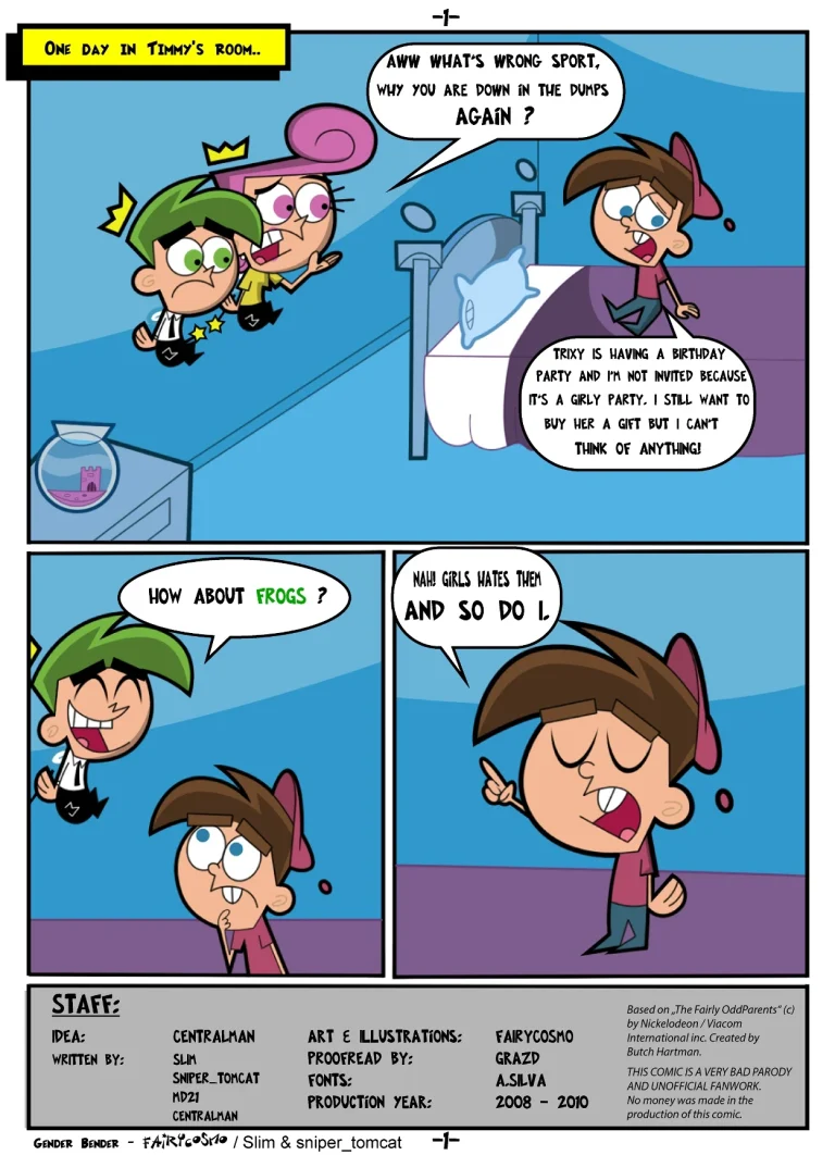 Gender Bender porn comic picture 2