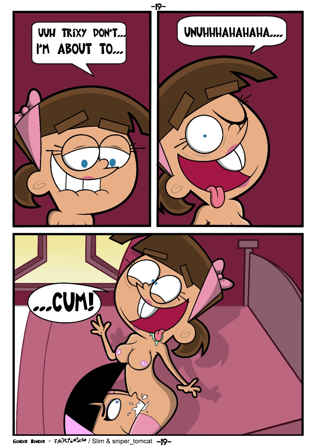 Gender Bender porn comic picture 20