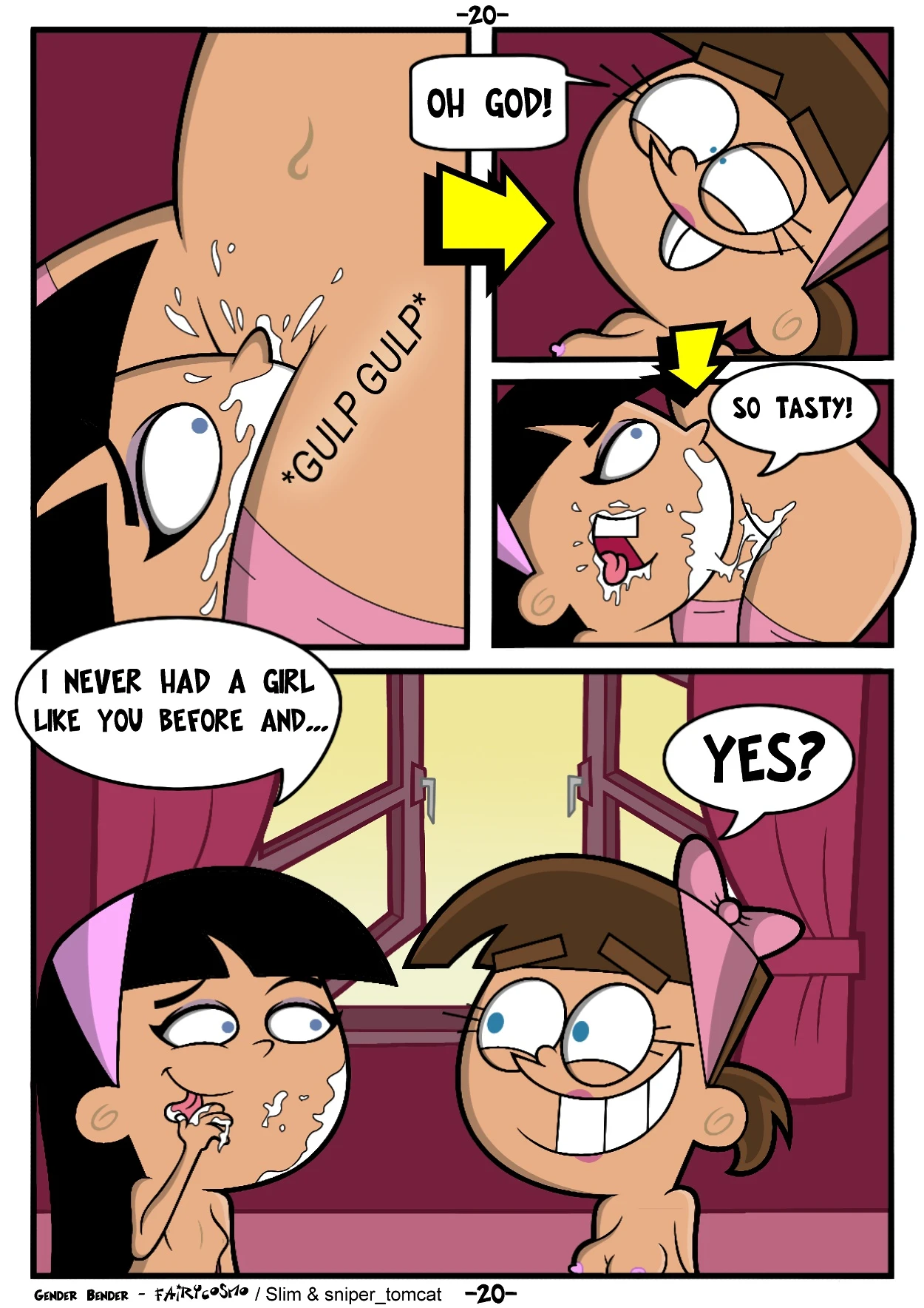 Gender Bender porn comic picture 21