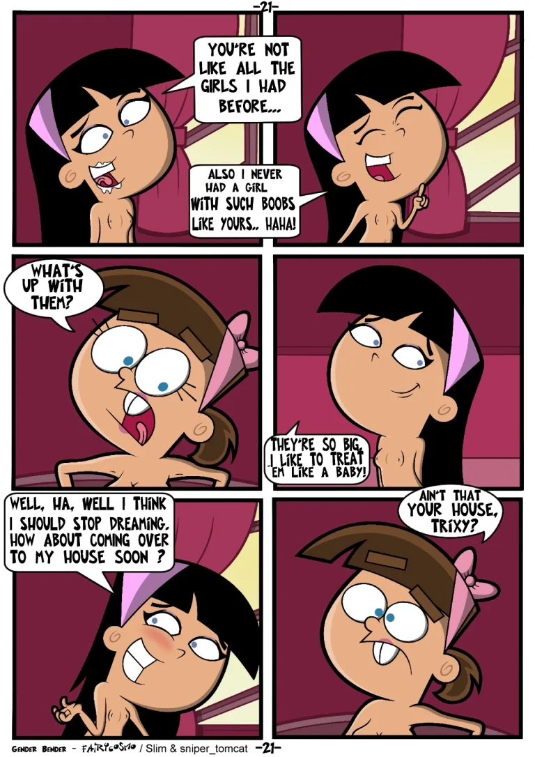 Gender Bender porn comic picture 22