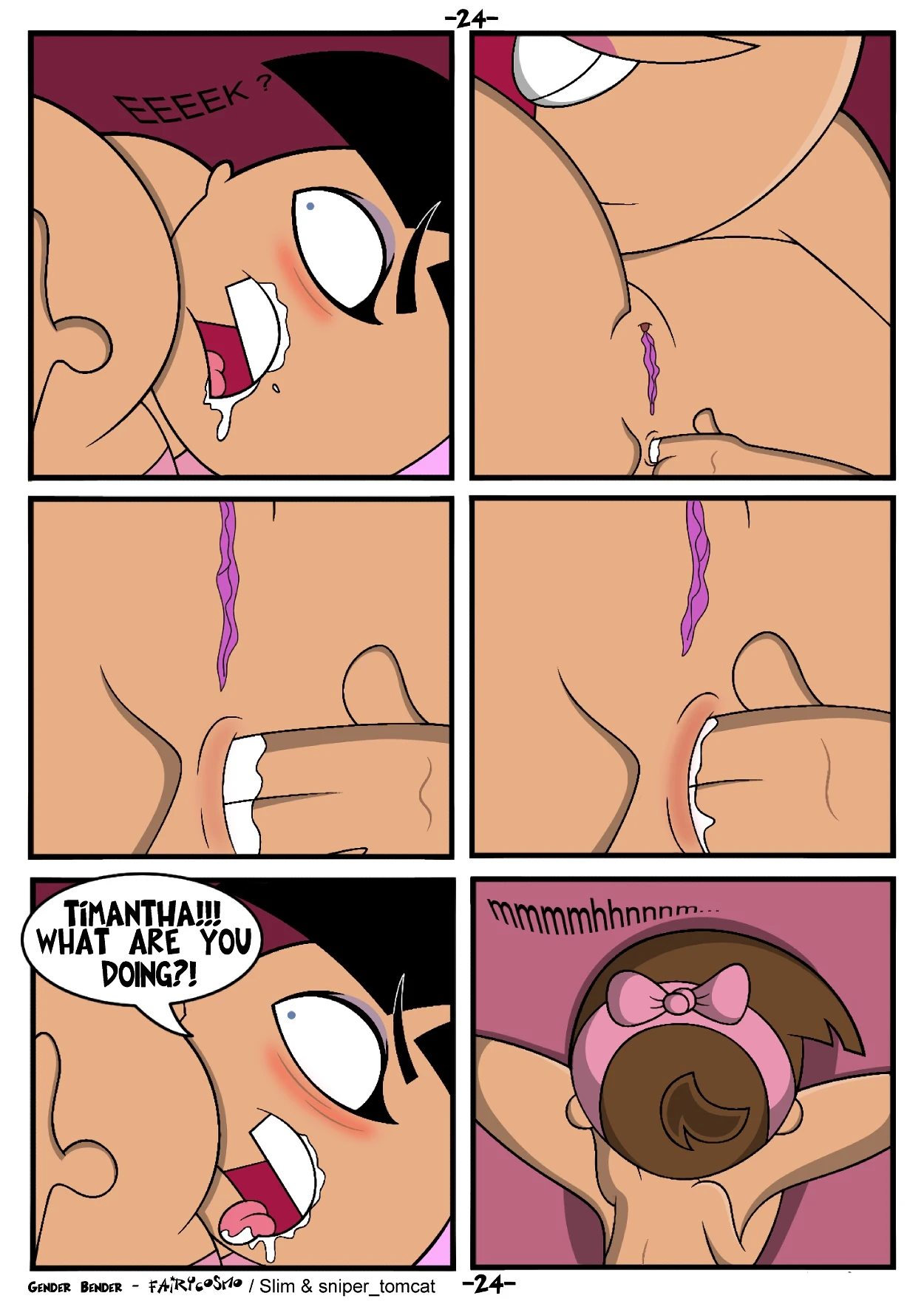 Gender Bender porn comic picture 25