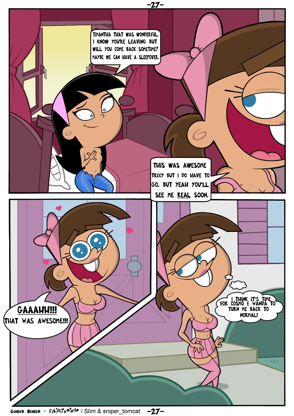 Gender Bender porn comic picture 28