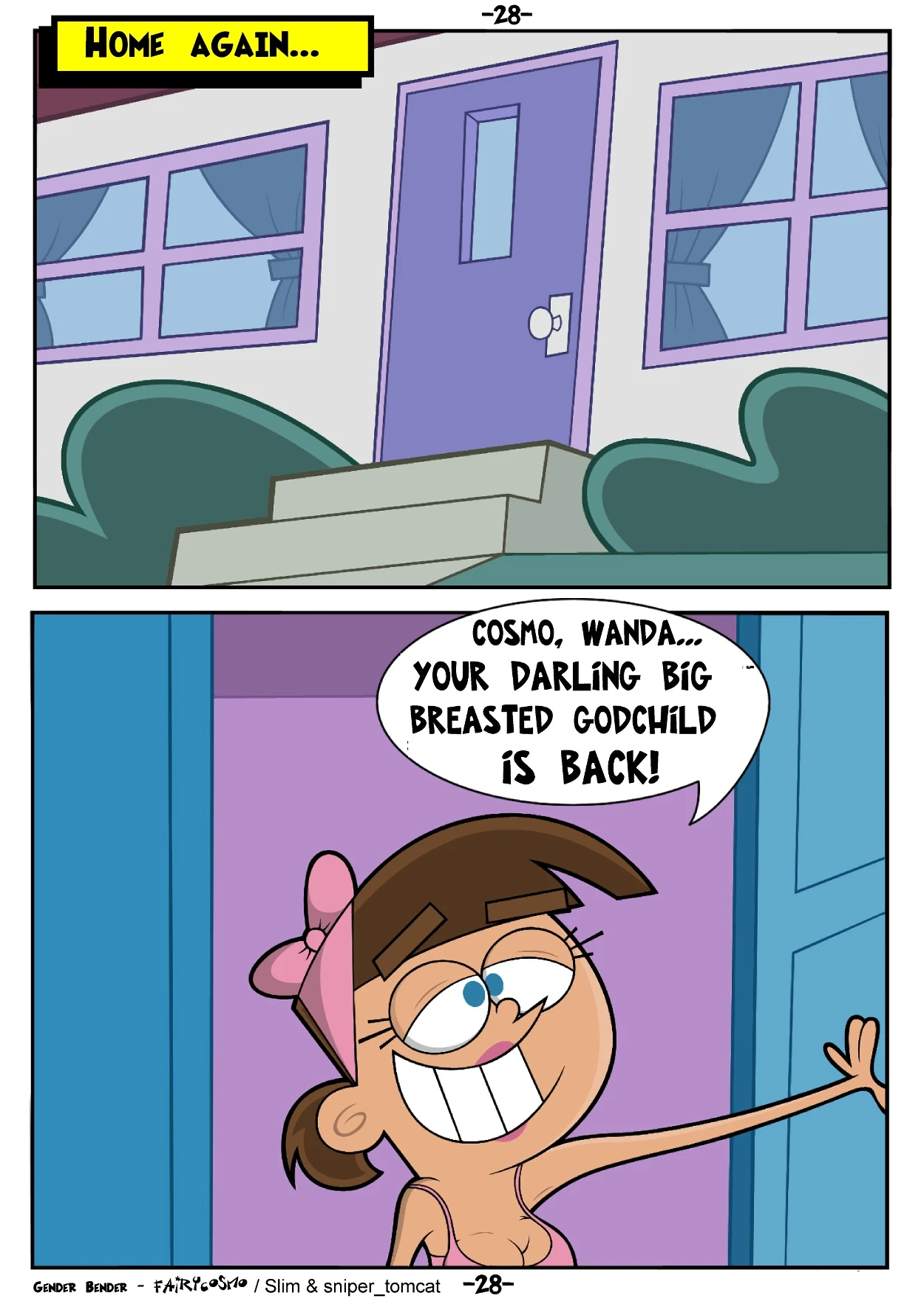 Gender Bender porn comic picture 29