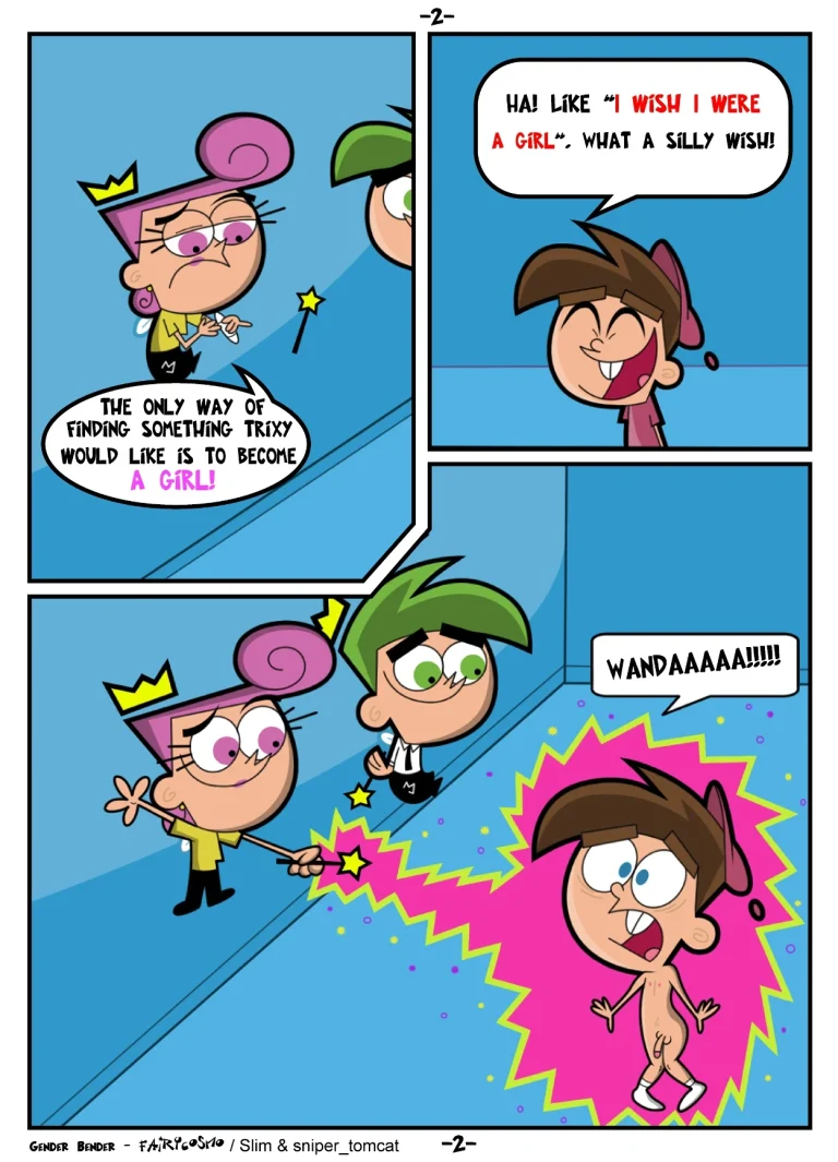 Gender Bender porn comic picture 3