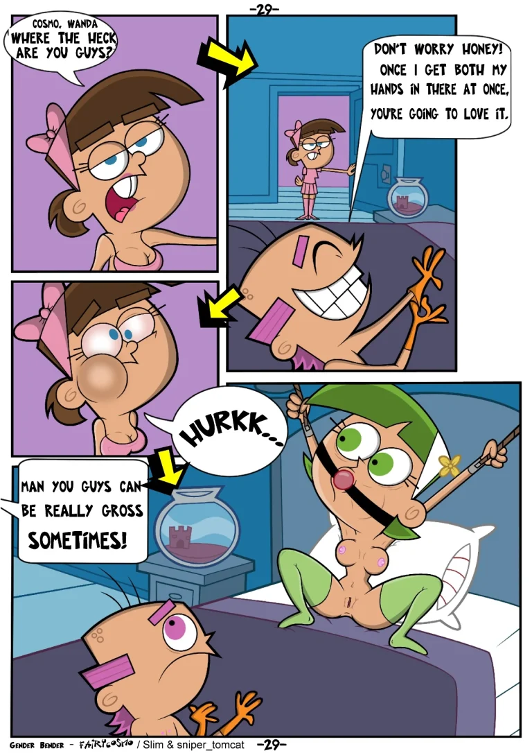 Gender Bender porn comic picture 30