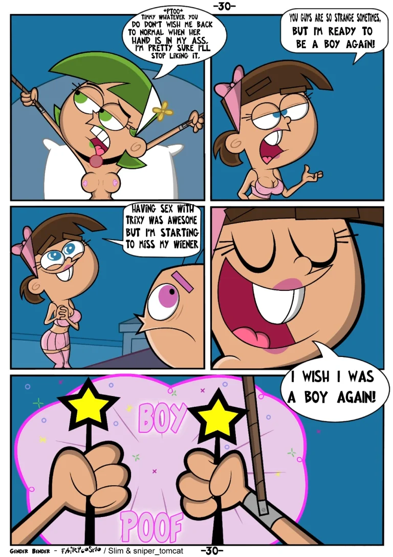 Gender Bender porn comic picture 31
