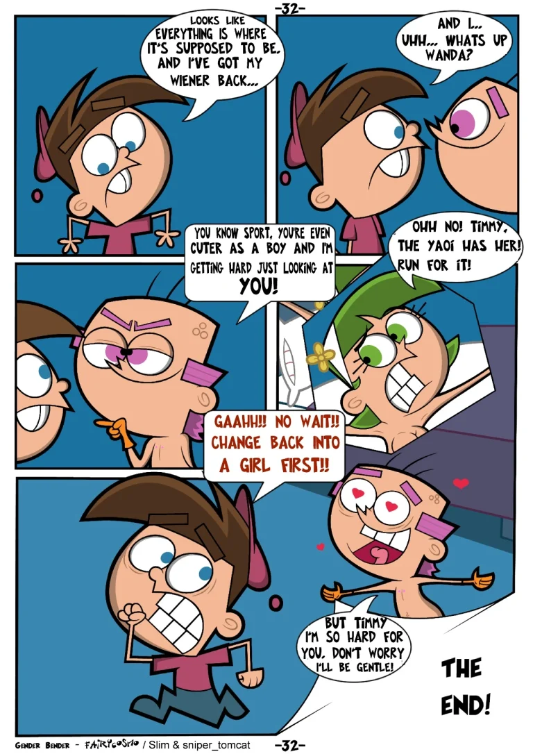 Gender Bender porn comic picture 33