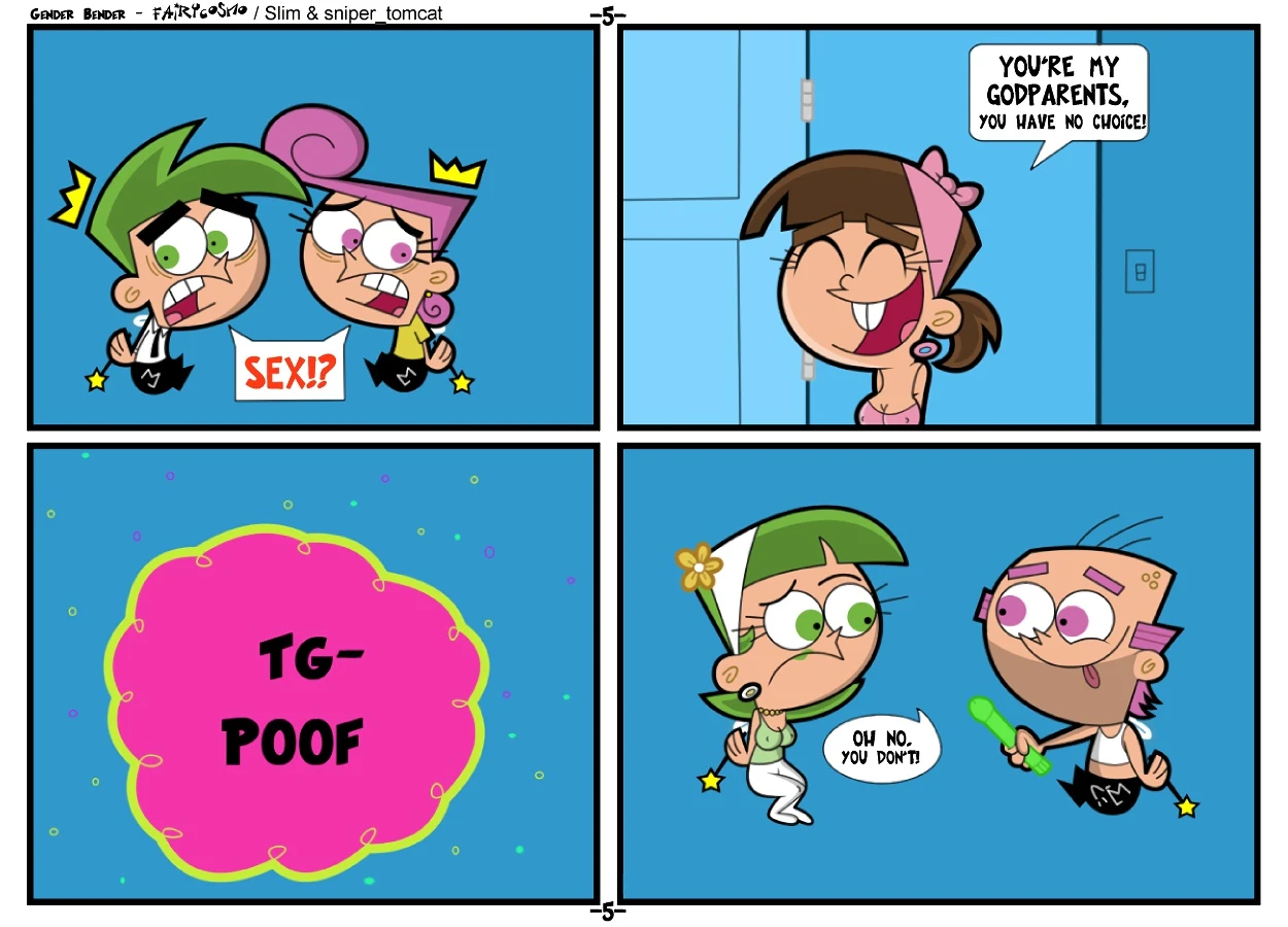 Gender Bender porn comic picture 6