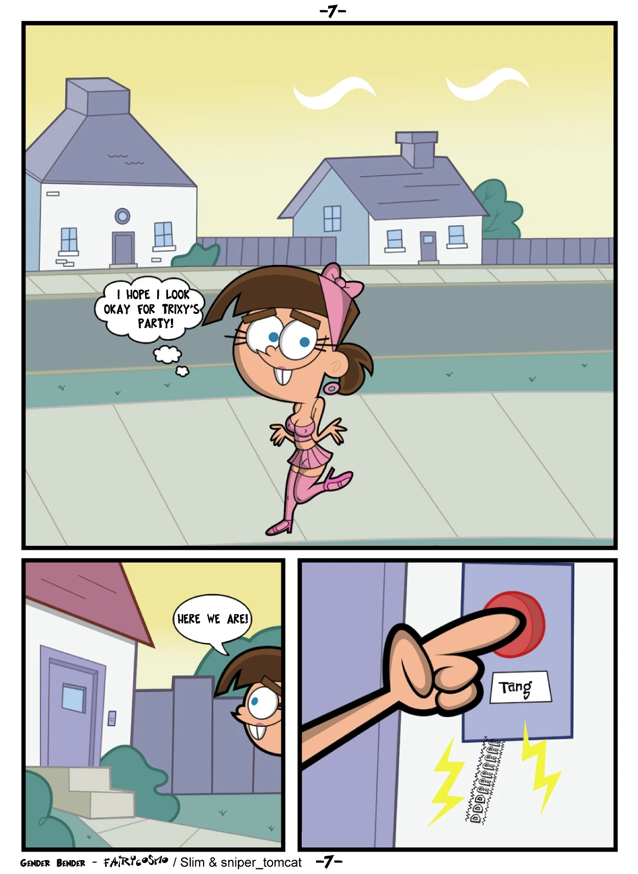 Gender Bender porn comic picture 8